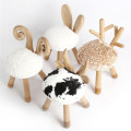 Wooden Animal Shape Soft Chair