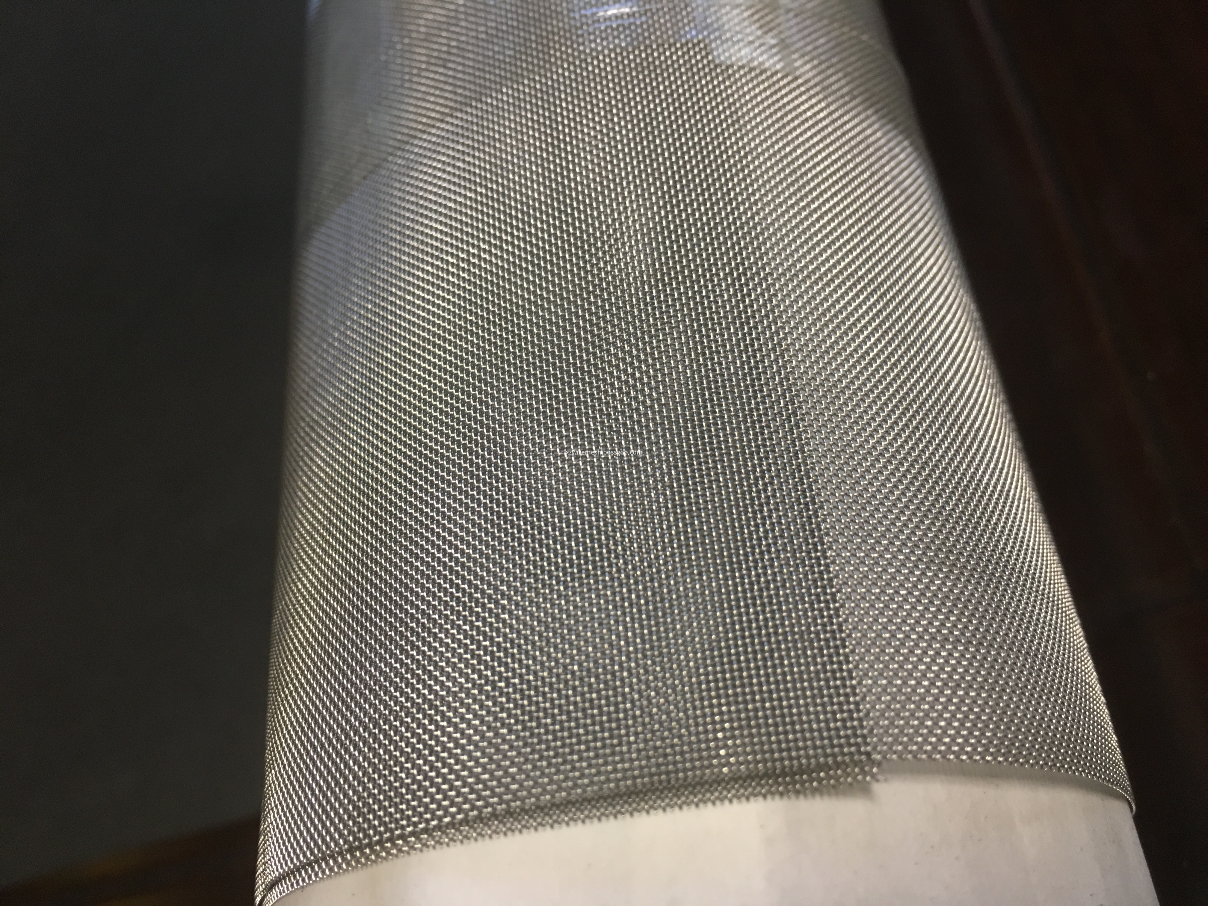Woven steel mesh