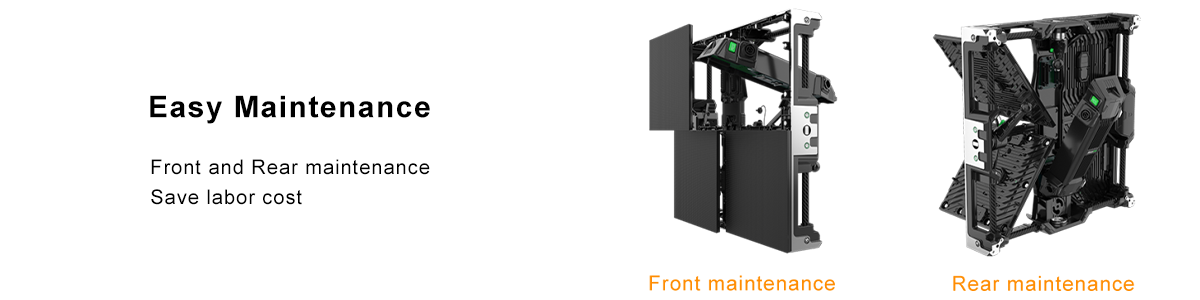 front rear Fine pixel pitch stage LED video billboard Explanation front rear Fine pixel pitch stage LED video billboard Explanation