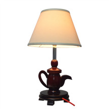Moderna lâmpada de mesa de madeira Teapot (KAM-SB)