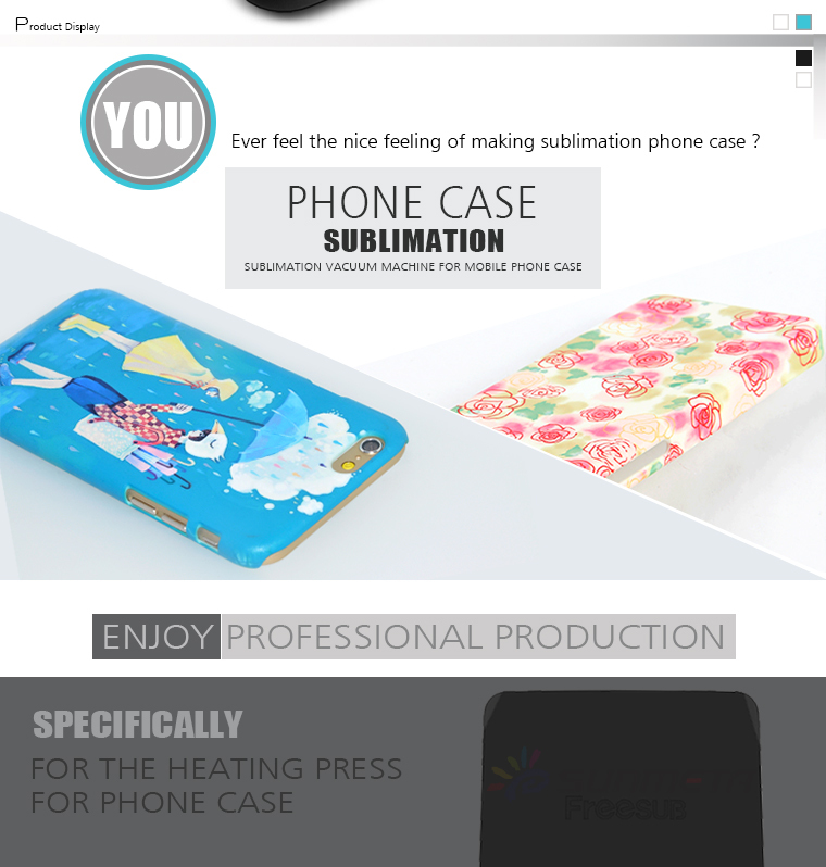 FREESUB Sublimation Customize Phone Cover Printer Machine