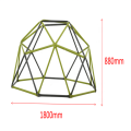 Детская открытая детская площадка металлический купольный альпинист