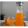 Стеклянная посуда Кухонное оборудование Водный горшок Питьевое стекло Чайный горшок