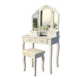 Elegant Soild Wood Dresser with Mirror