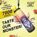 R &amp; M Monster 7000 Puffs Einweg elektronische Zigarette