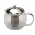 Glass Tea Pot With A removable Tea Strainer