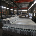 galvanized steel fence post highway guardrail