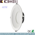 40W 4000K LED Recessed Downlight Fixtures Philips Driver