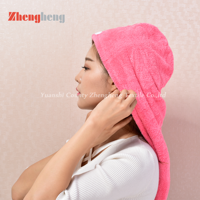 Coral Fleece Hair Cap (11)