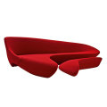 Sofa en forme de lune de luxe en forme de lune