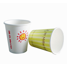 Customized Single Wall Insulated Vending Coffee Paper Cups