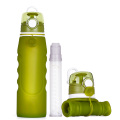 BPA Free Silicone Outdoor Filter Water Bottle