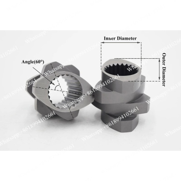 Screw and Barrel for Parallel Twin Screw Machinery