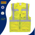 Yellow Hi Vis Executive Waistcoat Safety Vest