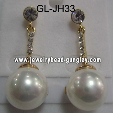 women earrings shell pearl