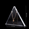 Customized acrylic necklace display stand rack