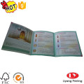 Folheto de folheto impresso personalizado para promoção de produtos