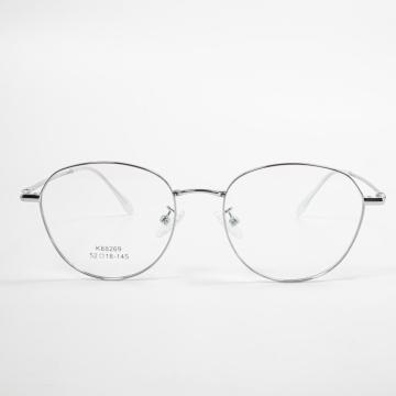Trendige Metallaugen Brillenrahmen
