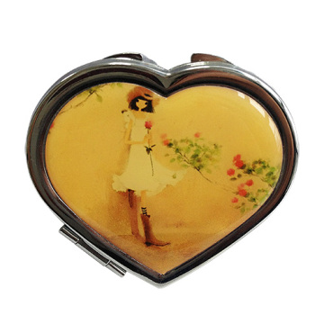 Amour en forme de miroir Compact