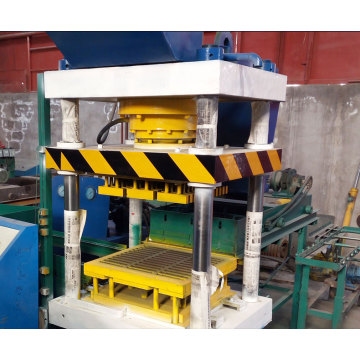 Four-column hydraulic brick machine