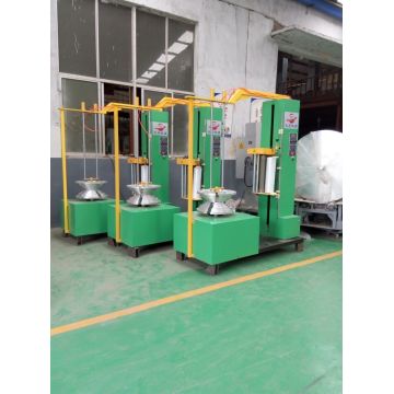 Multi-pieces motorcycle tyres wrapping machine