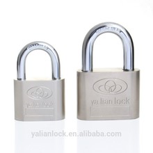 High Quality Nickel Plated Sliding Card Vane Key Security Padlock