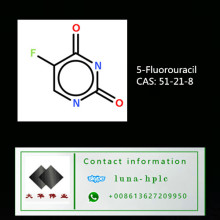 China Supply CAS 51-21-8 Fonte de fábrica 5-Fluorouracil