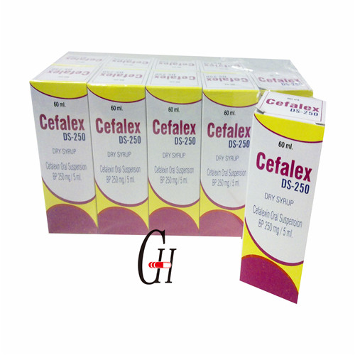 Cefalexin Oral Suspension BP 250mg/5ml