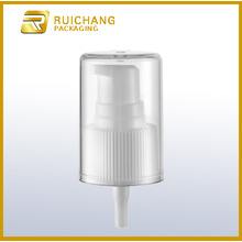 Plastic cosmetic cream pump for bottle