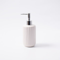 Ceramic soap dispenser with sponge holder porcelain towel rod