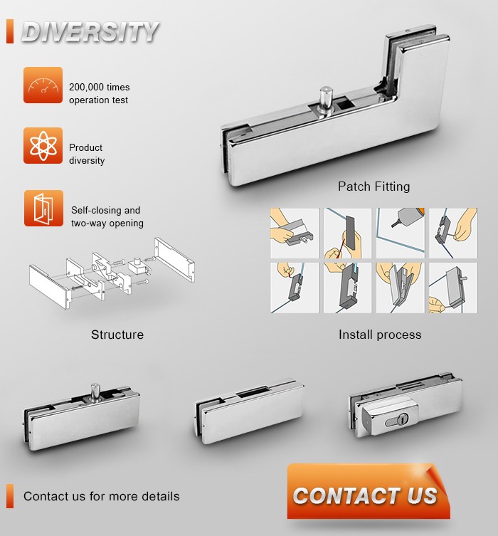 Glass to Glass Shower Room Fittings