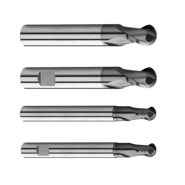 CNC-Vollhartmetall-Schaftfräser mit Kugelspitze