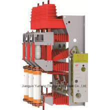 Interruptor de alta tensão interno da interrupção do vácuo da carga da CA 12kv Fzn25 com fusível