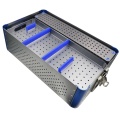 Aluminum sterilization tray box case for Surgical Instrument