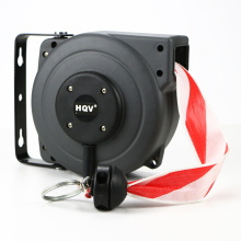 J18 danger boundary zone automatic retractable warning barrier reel tape reel