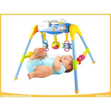 Jouets de bébé ensembles de gymnastique avec 3 hochets et de la musique pour bébé