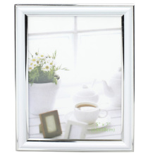 Blanc avec Photo Frame argent 5 « X 7 »