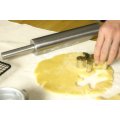 Non-Stick & Zero Maintenance - French Metal Stainless Steel Construction Rolling Pin (Non Marble Pins)