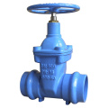 Socketed Ends Resilient Gate Valve, nicht steigender Schaft