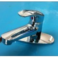 Chromed Single Handle Basin Faucet