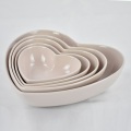 Salad and Fruit Home Heart Shaped Kitchen Bowl