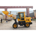 Small articulating front end loader