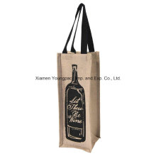 Vente en gros de sacs de porte-bouteille de vin en caoutchouc Custom One