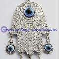 Hamsa Hand Of  Fatima Hand Of God Good Luck Evil Eye Protection Wall Hanging