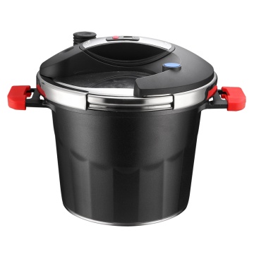 Aluminum Pressure Cooker with Stainless Steel Lid