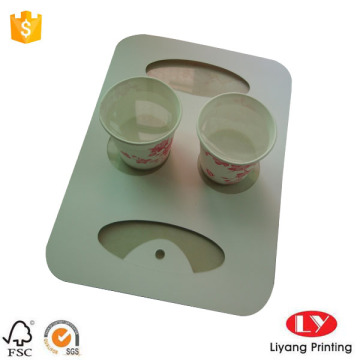 Multi Paper Cup Holder Tray with Handle