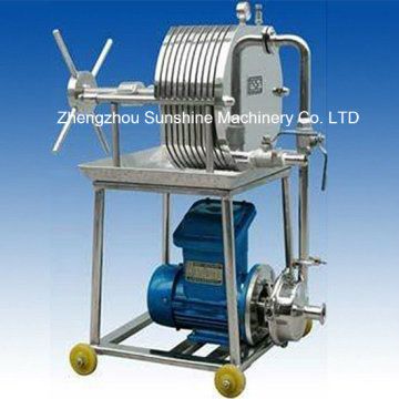 Ss Mobile Filter Press Small Filter Press Filter