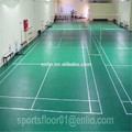 Precio barato pvc bádminton piso