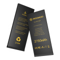 2750mAh high quality best brand ROOMOO a-grade polymer battery 3.82V built-in battery for iphone 6SP