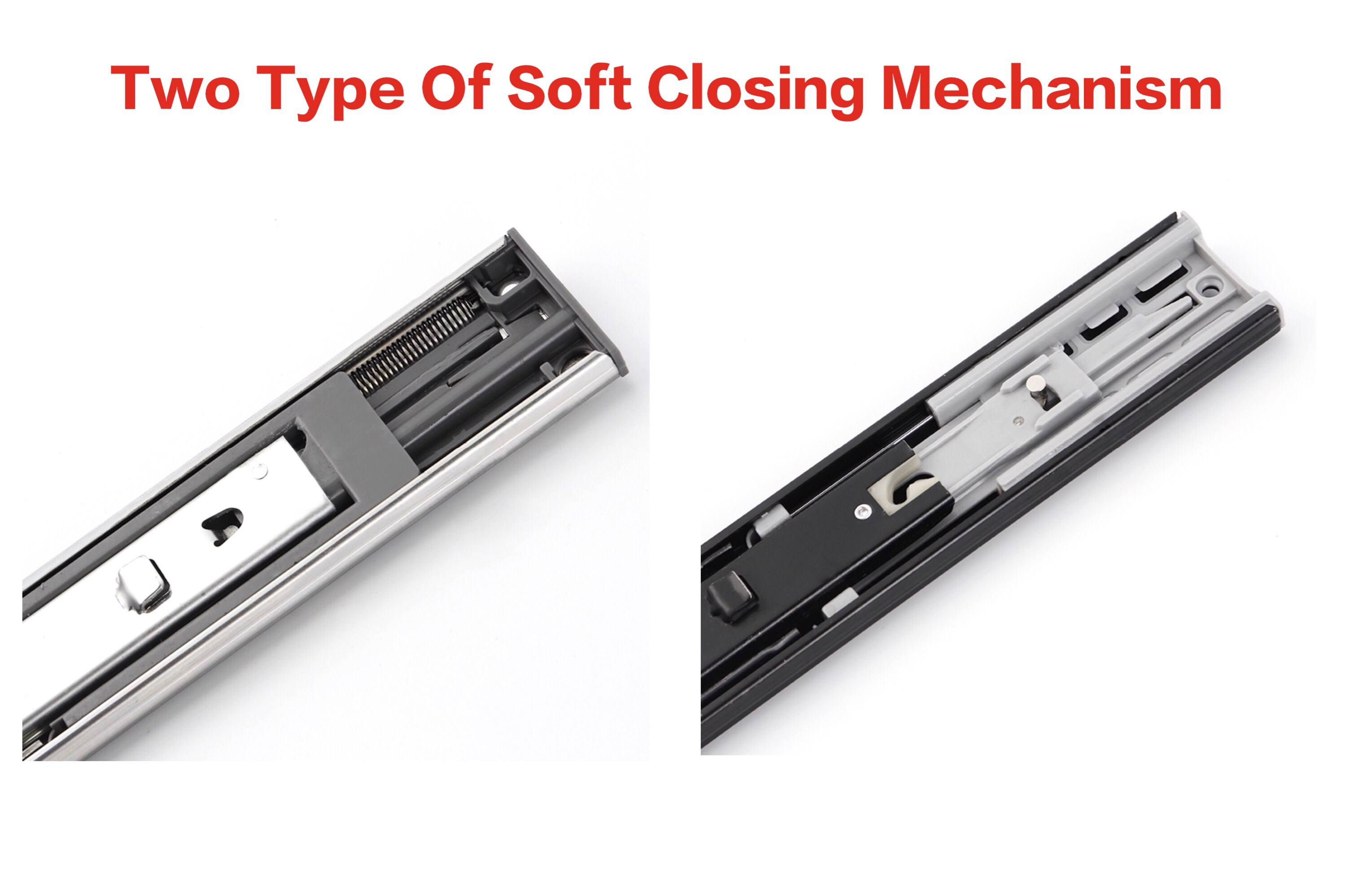 Different Soft Close Mechanisms